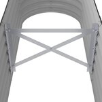 vidaXL Lit surélevé de jardin Acier enduit de poudre Anthracite