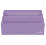 Trieur vertical / porte lettres 3 compartiments carton aquarel - x 4 - exacompta