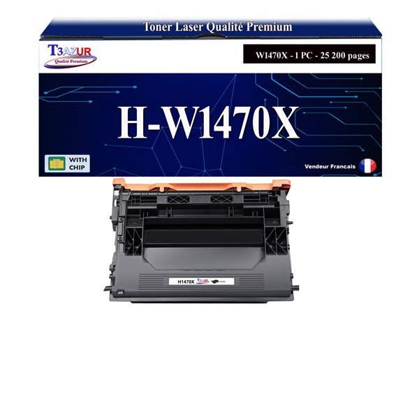Toner compatible avec HP LaserJet Enterprise M610dn  M610n  M611dn  M611n  M611x  M612dn  W1470X  147X