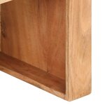 vidaXL Table d'appoint 43x40x30 cm Bois d'acacia massif