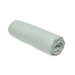 Drap housse - 140 x 200+30 cm uni - Celadon
