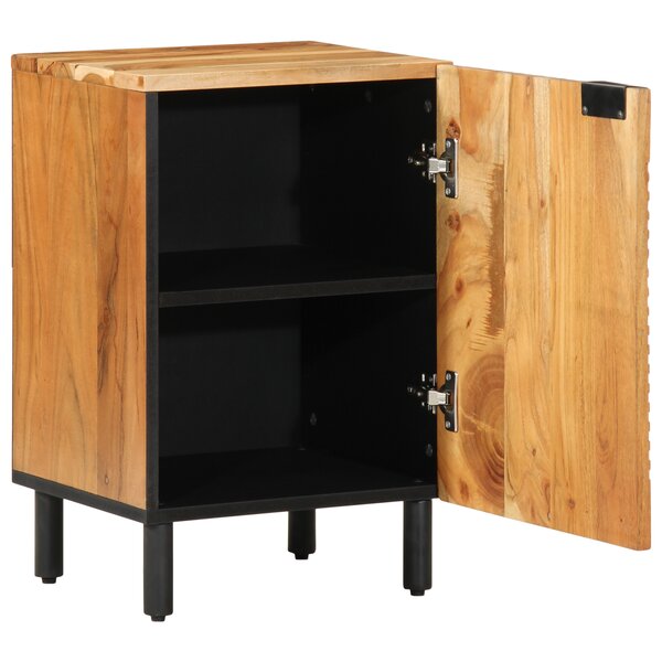 Meuble de salle de bain vidaXL 38x33 5x58 cm en bois solide d'acacia