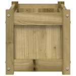 vidaXL Jardinière 60x31x31 cm bois de pin imprégné