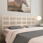 vidaXL Tête de lit 205 5x4x100 cm Bois massif de pin