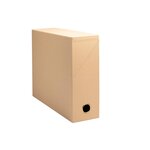 Boîte De Transfert Officebyme Dos 90mm - Beige - X 5 - Exacompta