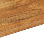 vidaXL Dessus de table 110x70x3 8cm rectangulaire bois massif manguier