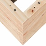 vidaXL Jardinière 70x40x68 5 cm bois de pin massif