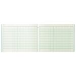 Piqûre 25x32cm 7 Colonnes Sur 1 Page 24 Lignes 80 Pages - Couleurs Assorties - Exacompta