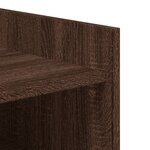 vidaXL Armoire à chaussures chêne marron 74 5x37 5x100 cm