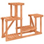 vidaXL Support à fleurs 90x25x73 5 cm bois massif de sapin
