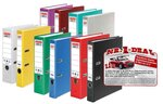 Classeur maX.file nature plus à levier Dos de 80 mm Bleu HERLITZ