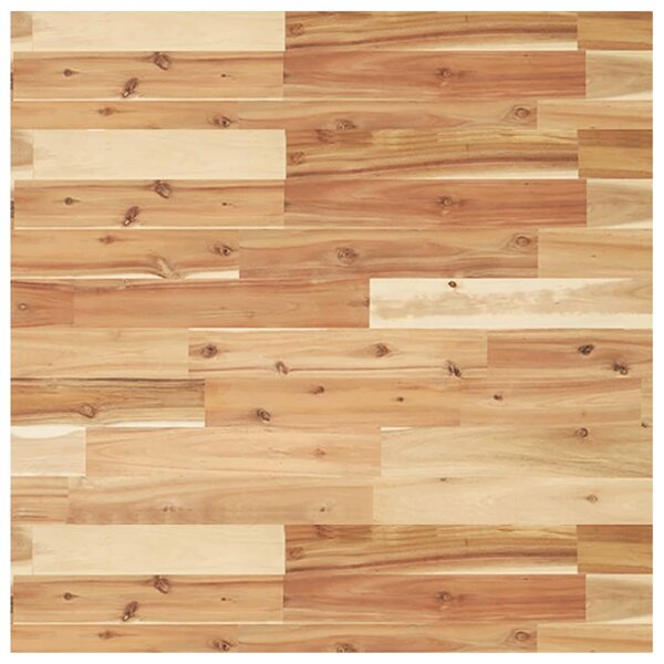 vidaXL Dessus de table carré 70x70x4 cm bois massif d'acacia