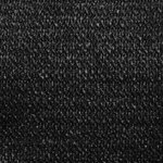 vidaXL Voile d'ombrage 160 g/m² Noir 3 5x3 5x4 9 m PEHD