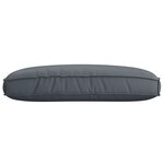 vidaXL Coussin de Palette pour Siège Anthracite 120x80x12 cm Tissu Oxford