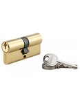 THIRARD - Cylindre de serrure double entrée SA  35x35mm  anti-arrachement  laiton  vis 50mm  3 clés