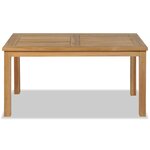 vidaXL Table basse Teck 90x50x45 cm