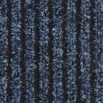 vidaXL Paillasson rayé Bleu 40x60 cm