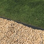 Ubbink Bordure de jardin 14 cm x 15 m 7 mm Noir