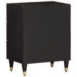 vidaXL Table de chevet 50x33x60 cm bois de manguier massif