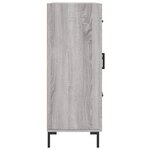 vidaXL Buffet sonoma gris 69 5x34x90 cm bois d'ingénierie