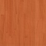 vidaXL Tête de lit cire marron 75 cm bois massif de pin
