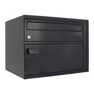 Rottner boîte aux lettres suisse gris-noir enzian