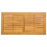 vidaXL Plateau de table 100x50x2 2 cm en bois massif d'acacia