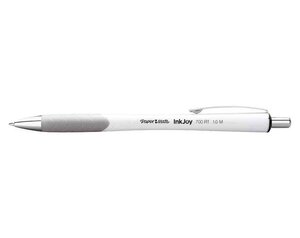 Stylo à bille InkJoy 700 RT Gris/Blanc Tracé moyen Noir Paper Mate