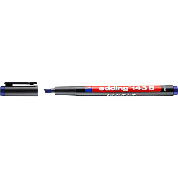 Feutre Permanent 143 b bleu 1-3 mm EDDING