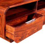 vidaXL Table basse Bois massif 90x40x35 cm