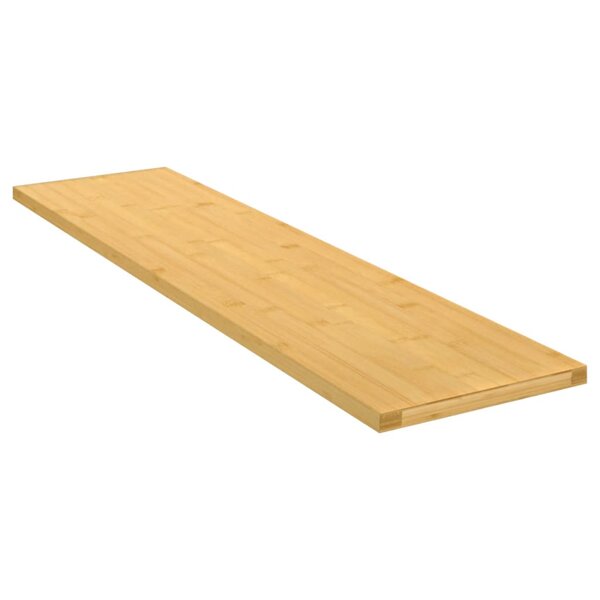 vidaXL Étagère murale 80x20x1 5 cm bambou