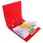 Paquet 100 Fiches Intercalaires Trapézoïdales Unies Perforées Forever - 105x240mm - Couleurs Assorties - X 6 - Exacompta