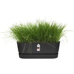Planteur Ovale - Plastique recyclé - Résistant au gel - Ø 50 - Noir