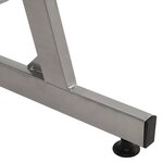 vidaXL Bureau d'angle marron bois d'ingénierie