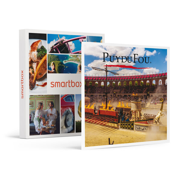 SMARTBOX - Coffret Cadeau Puy du Fou® 2025 - Séjour famille 2 jours / 1 nuit pour 2 adultes et 3 enfants - Hôtel La Citadelle -  Séjour
