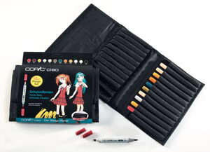 Trousse 12 marqueurs Manga Copic Ciao Uniforme d'écolier