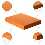 Purebox Pastel A4 40mm - Orange - X 5 - Falken