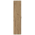 vidaXL Haut de buffet en chêne 40x42.5x185 cm en bois d'ingénierie
