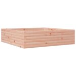 vidaXL Jardinière 90x90x23 cm bois massif douglas