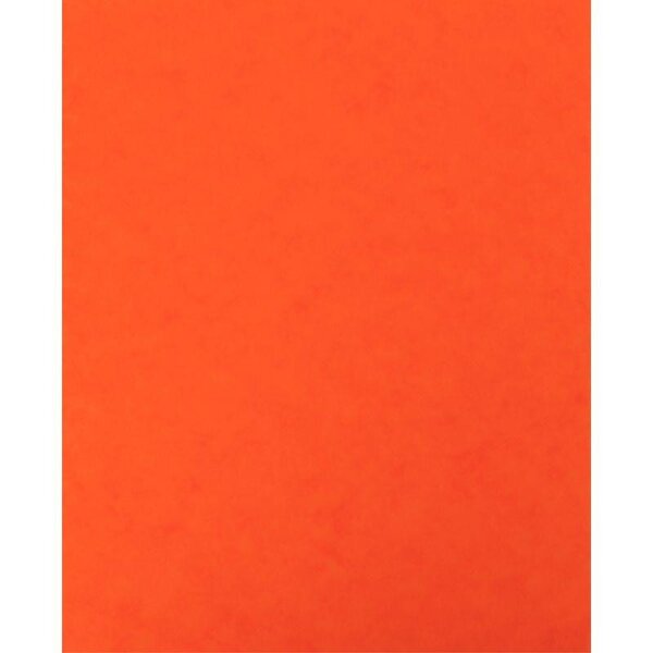 Lot de 10 protège-cahiers avec 2 grands rabats 18 x 22 cm en carte lustrée orange