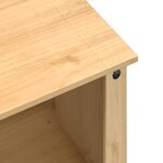 vidaXL Armoire à vin Corona 107 5x51x105 5 cm bois de pin massif