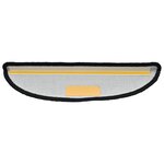 vidaXL Tapis d'escalier 15 Pièces noir 56x17x3 cm