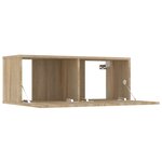 vidaXL Ensemble de meubles TV 7 Pièces Chêne sonoma Bois d'ingénierie