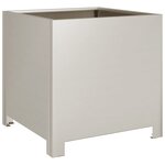vidaXL Jardinière 40x40x40 cm acier corten