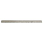 vidaXL Étagères murales 2 Pièces Gris béton 115x9x3 cm