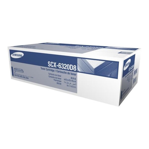 Cartouche de toner noir Samsung SCX-6320D8 (SV171A) pour SCX-6220/SCX-6320F/SCX-6322DN/SCX-6122FN
