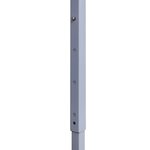 vidaXL Tente pliable avec 4 parois Crème 3 x 3 m