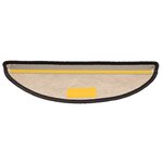 vidaXL Tapis d'escalier autocollants 15 Pièces 65x21x4 cm Anthracite