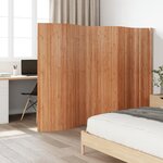 vidaXL Cloison de séparation naturel 165x400 cm bambou