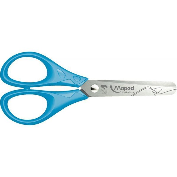 Ciseaux à bouts ronds gauchers 13 cm Maped essentials